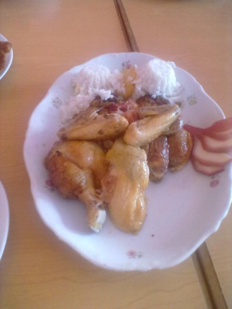 Gödöllői töltött jérce párolt rizzsel